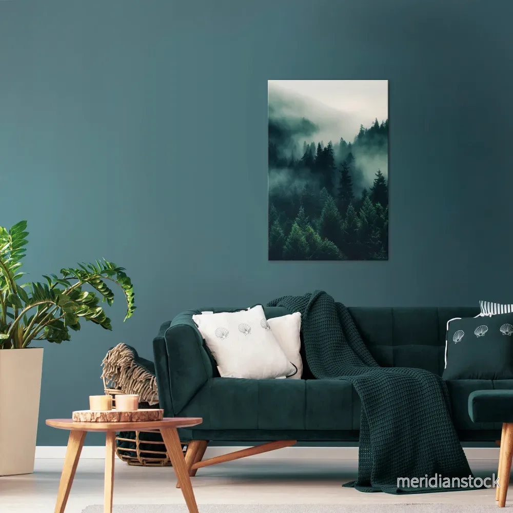 MYSTICAL FOREST WHISPERS Vertical Canvas Print - Bild 2