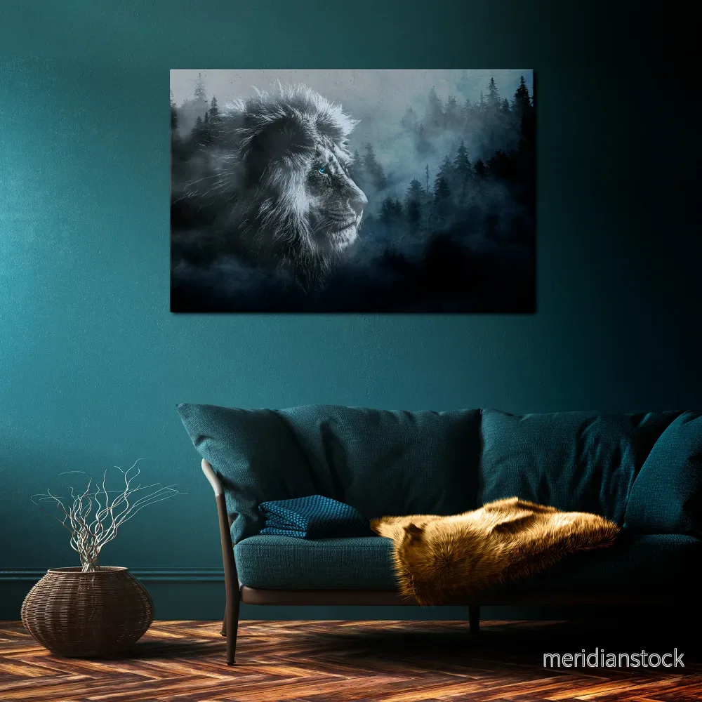 FROSTED ROYALTY Horizontal Canvas Print - Bild 2