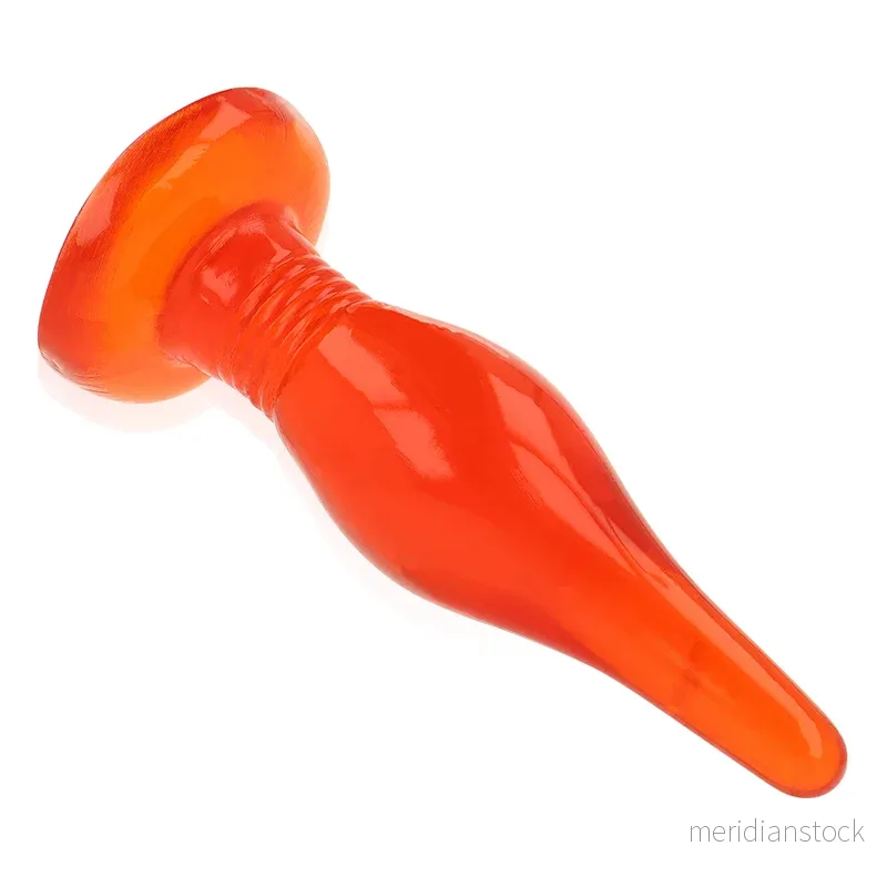 BAILE Red Soft Touch Anal Plug 14.2 cm - Comfortable and Body-Safe Pleasure Toy - Bild 2