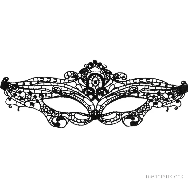 COQUETTE CHIC DESIRE - LACE MASK BLACK - Bild 2