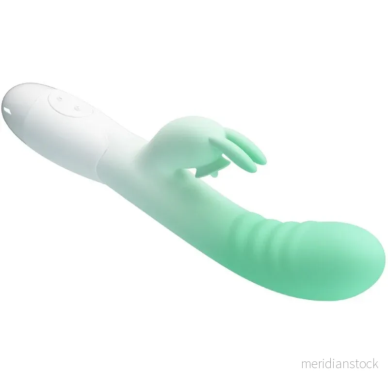 PRETTY LOVE - CERBERUS RABBIT VIBRATOR 3O VIBRATIONS GREEN - Bild 3