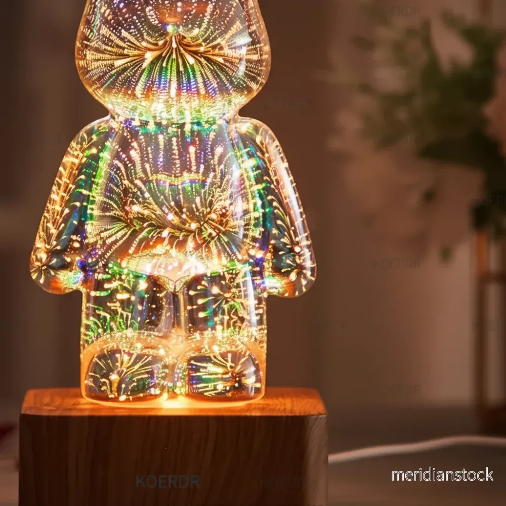 USB-driven nattlampa - GlowBear - Bild 3