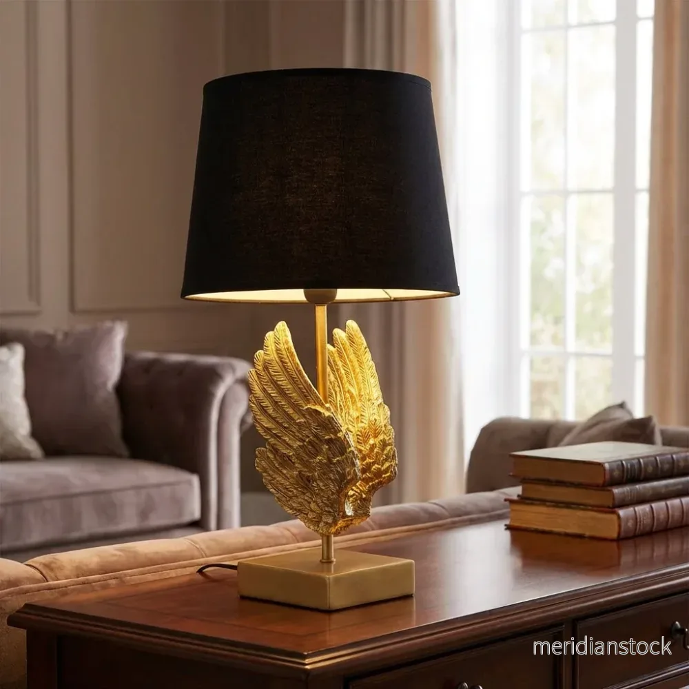 Utsmyckad bordslampa med vingar – Aurelium Utsmyckad bordslampa med vingar – Aurelium