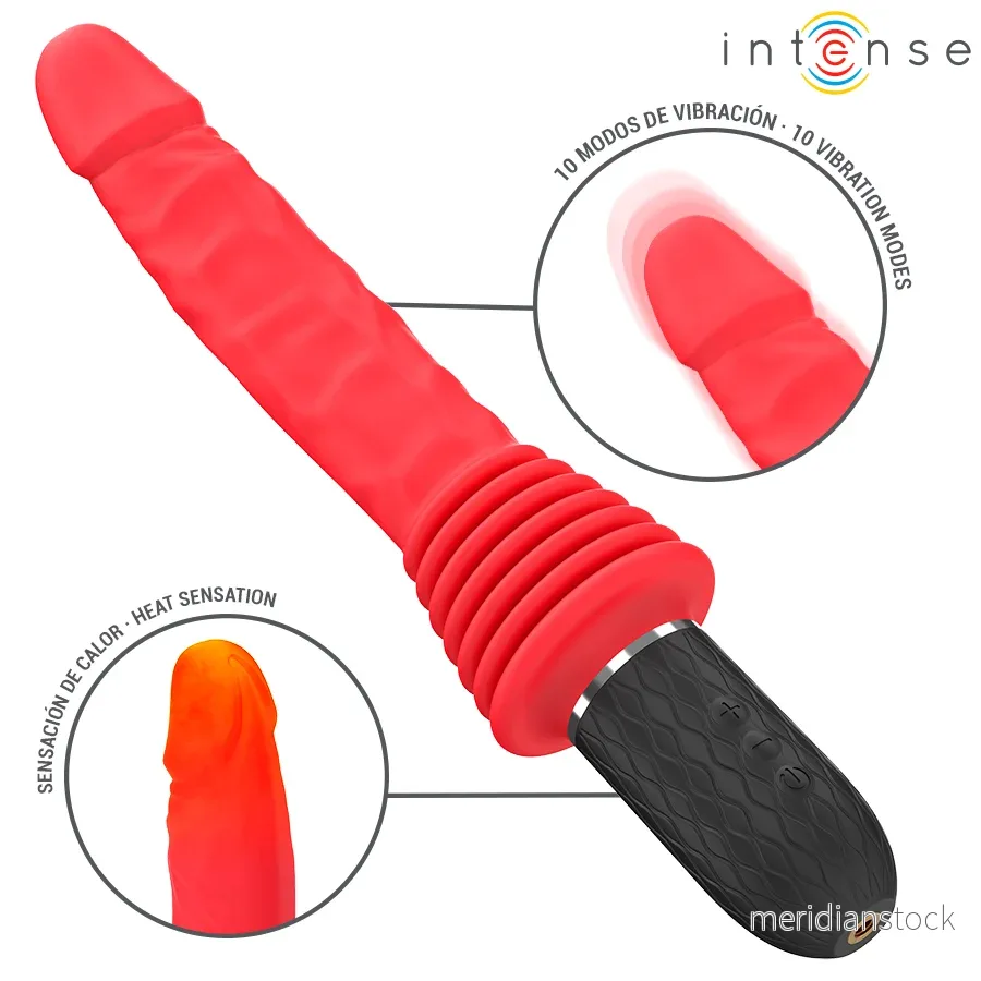 INTENSE - CYNTHIA REMOTE CONTROL THRUSTING VIBRATOR WITH HEAT - Bild 3