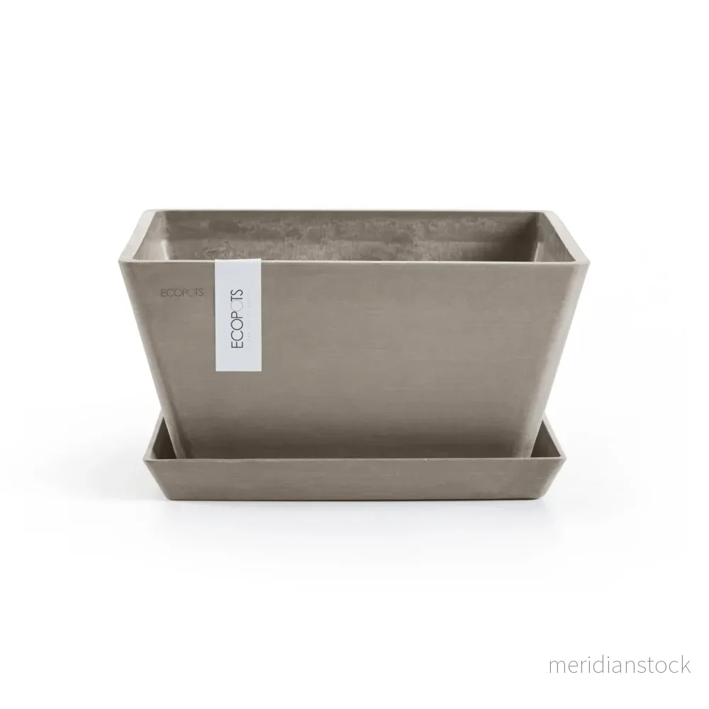 Krukfat Rotterdam 40cm taupe - Bild 3
