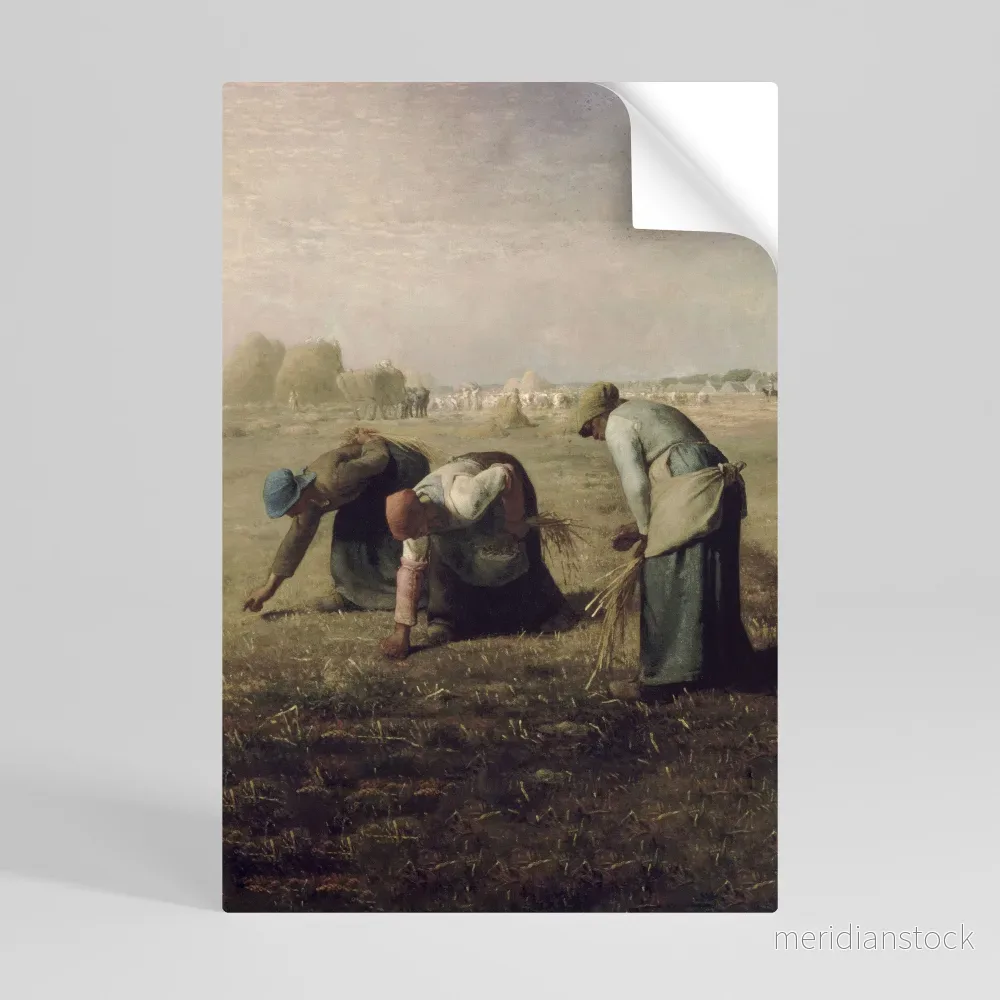 THE GLEANERS Självhäftande Vertikal Poster - Bild 2