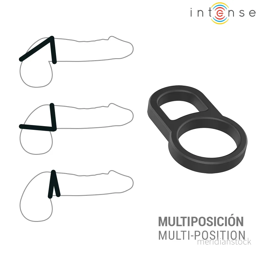 INTENSE - CONLETH ADJUSTABLE DOUBLE PENIS RING MODEL 3 - Bild 3