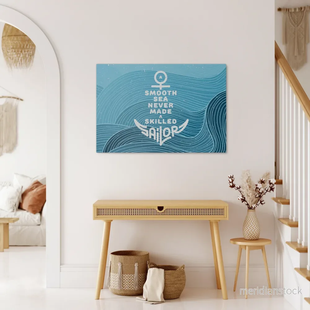 SKILLED SAILOR Horizontal Canvas Print - Bild 2