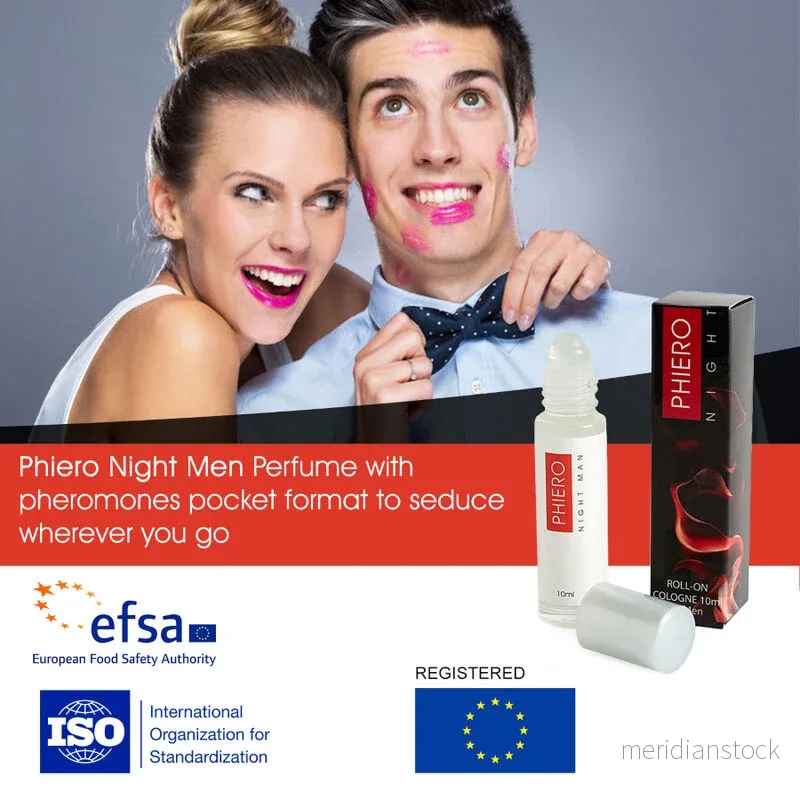 500 COSMETICS - PHIERO NIGHT MAN PERFUME PHEROMONES FOR MEN WITH ROLL-ON - Bild 3