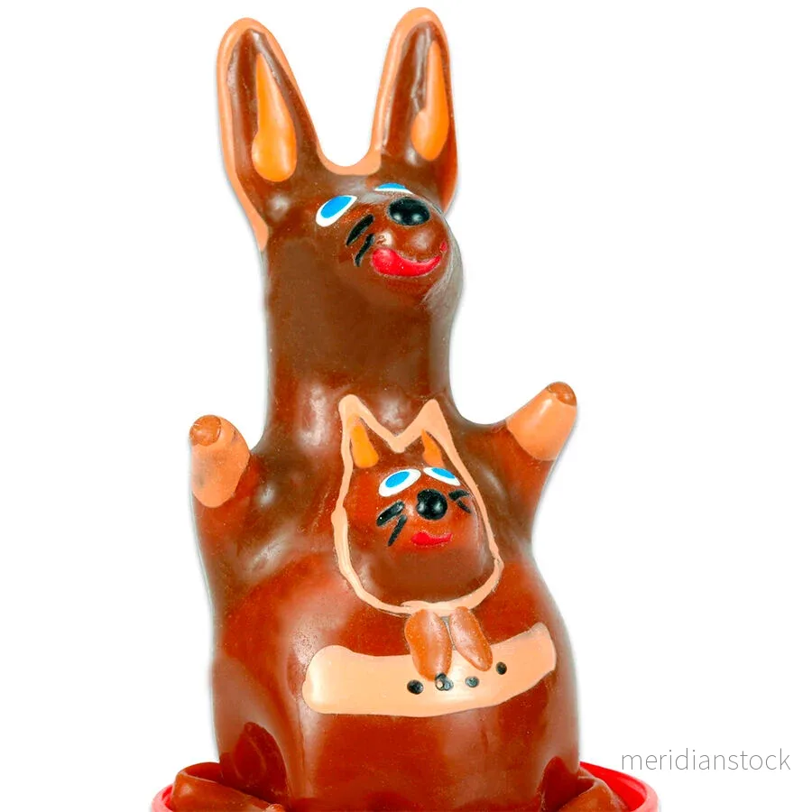 CONDOMERIE - HANDPAINTED NOVELTY CONDOMS KANGAROO MODEL 1 - Bild 3