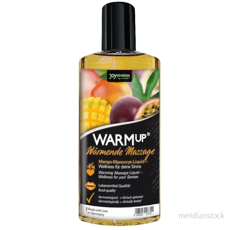JOYDIVISION AQUAGLIDE - WARMUP MANGO AND MARACUYA MASSAGE OIL 150 ML - Bild 2
