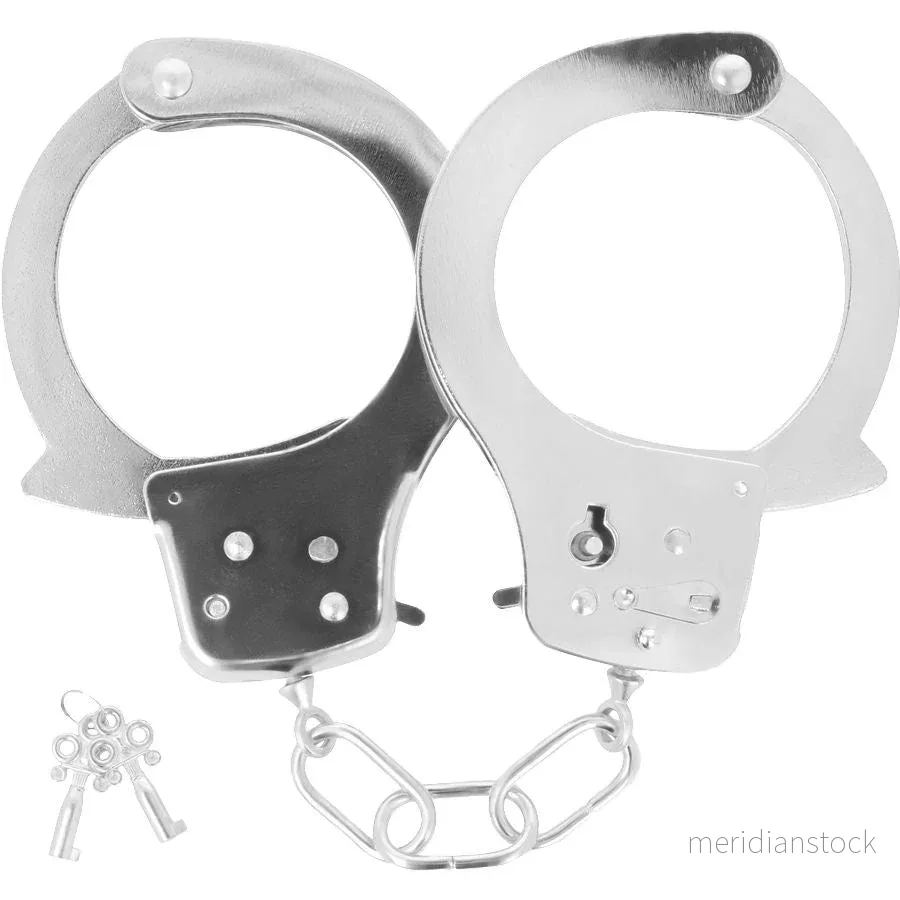DARKNESS - METAL ANKLE HANDCUFFS WITH KEYS - Bild 3