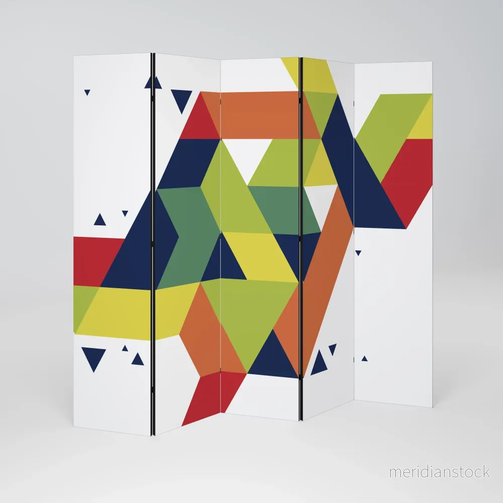 FUTURE SIGN Dekorativ rumsavdelare – 5 paneler