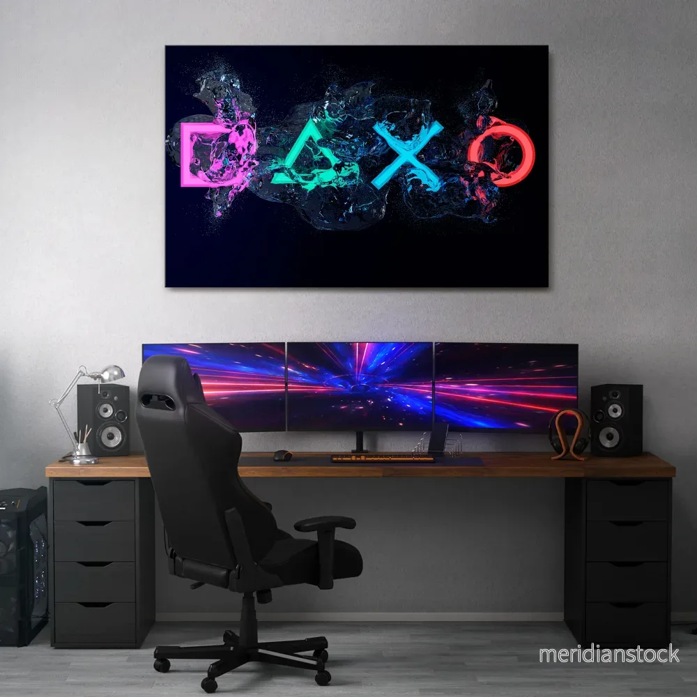 GAMING REVOLT Horizontal Canvas Print GAMING REVOLT Horizontal Canvas Print