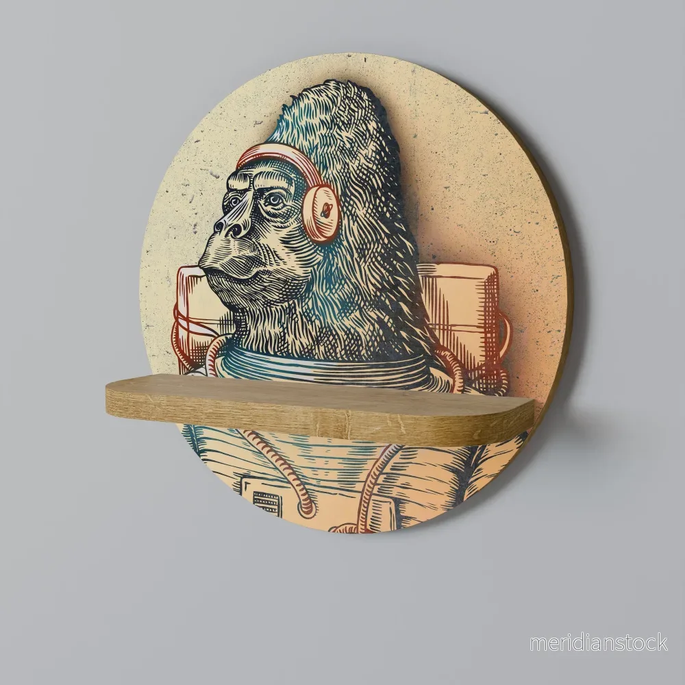 GORILLA GROOVE Dekorationshylla GORILLA GROOVE Dekorationshylla