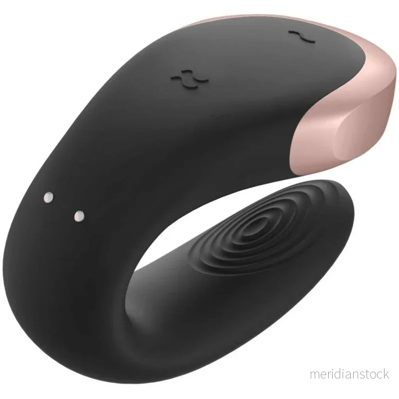 SATISFYER - DOUBLE LOVE LUXURY PARTNER VIBRATOR BLACK - Bild 3