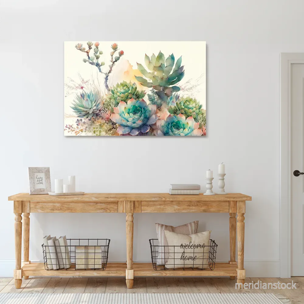 SECRET GARDEN Horizontal Canvas Print