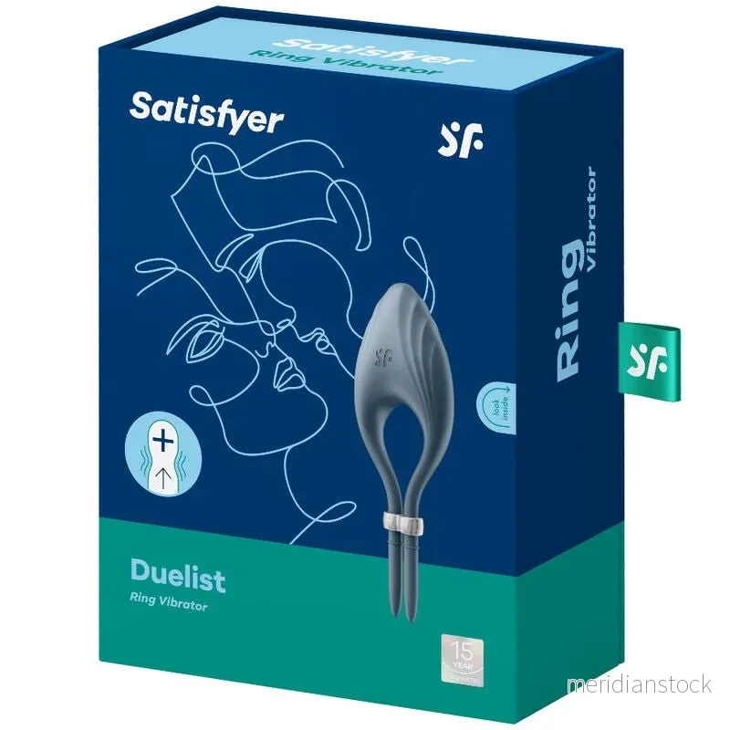 SATISFYER - DUELIST RING VIBRATOR BLUE - Bild 2