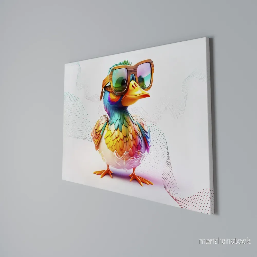 QUACKY FUN Horizontal Canvas Print - Bild 3