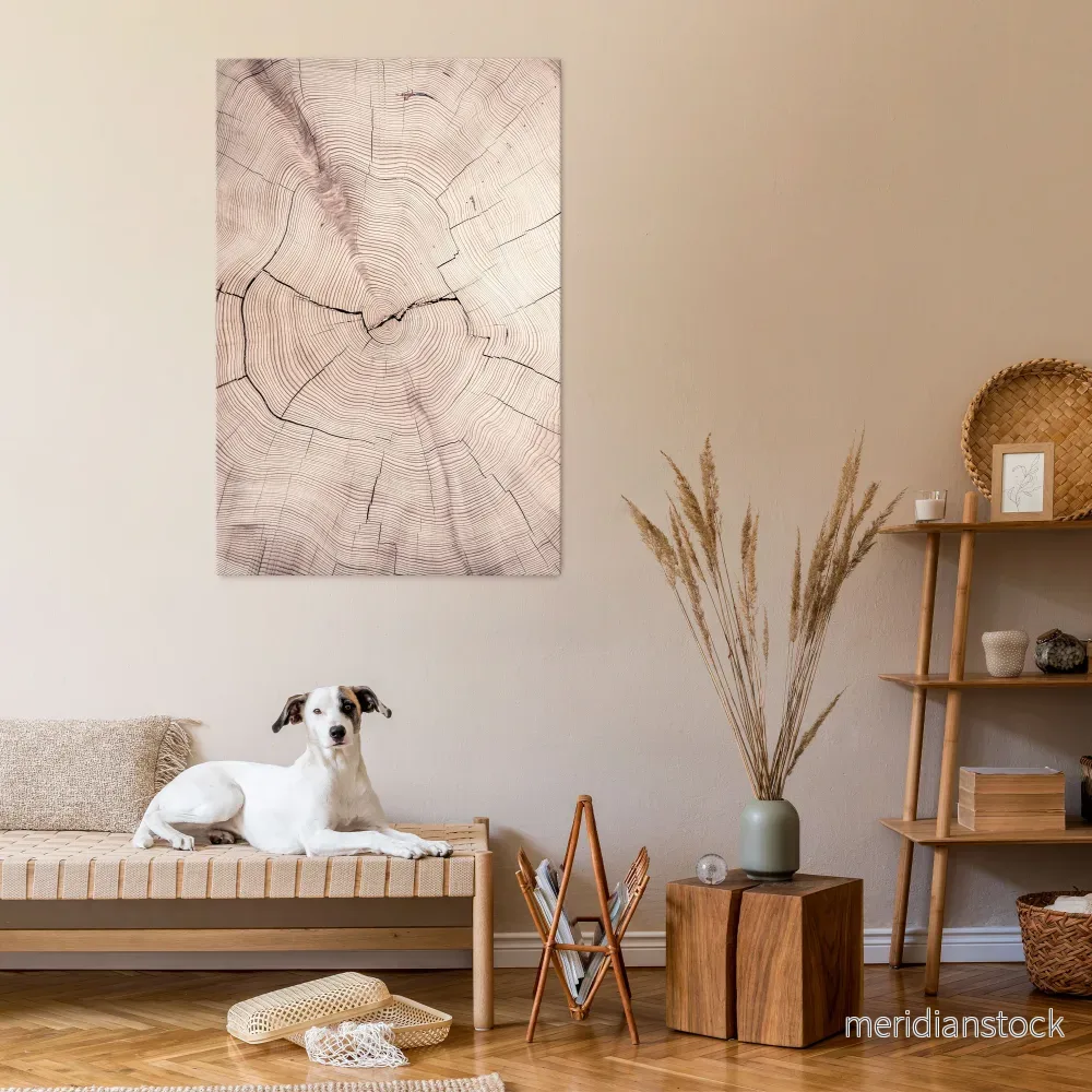 TIMEWORN RHYTHM Vertical Canvas Print