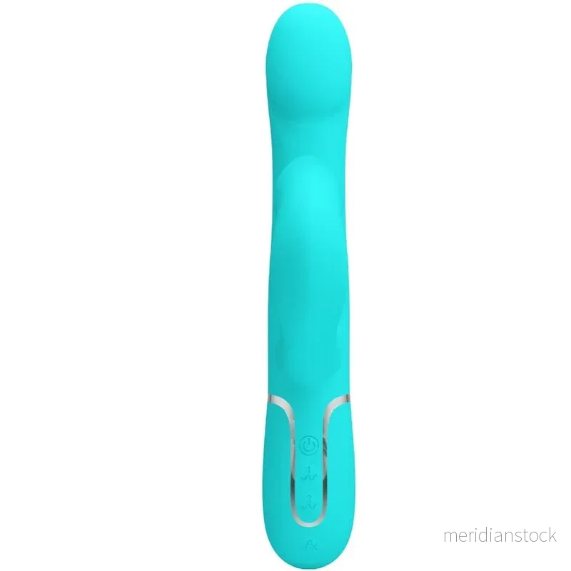 PRETTY LOVE - RABBIT VIBRATOR PEARLS AQUA GREEN - Bild 2