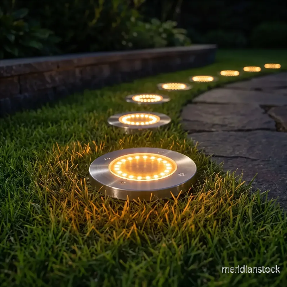 Solcellsdrivna trädgårdslampor - Lumidisk - Bild 3
