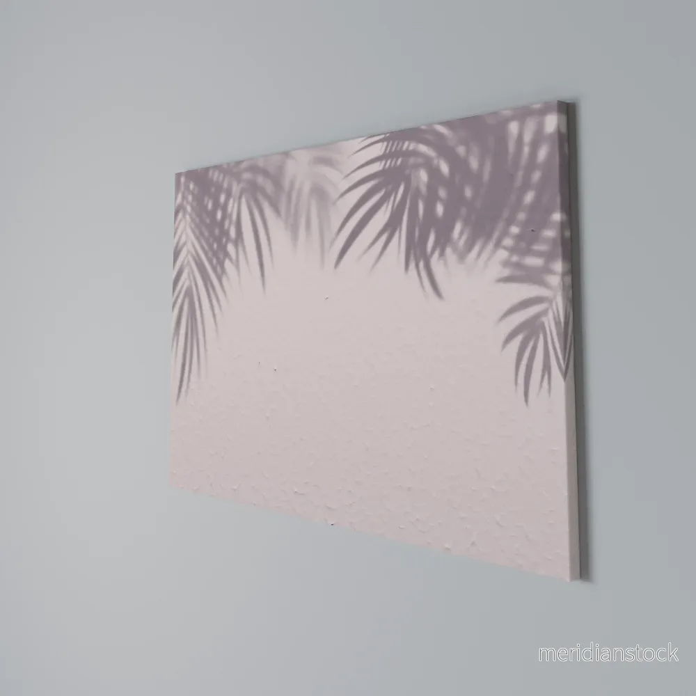 PALM SHADOWS DANCE Horizontal Canvas Print - Bild 3