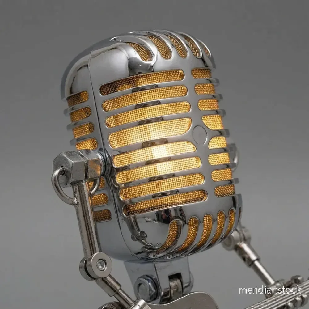 Gitarrtema bordslampa – StrumBot - Bild 3