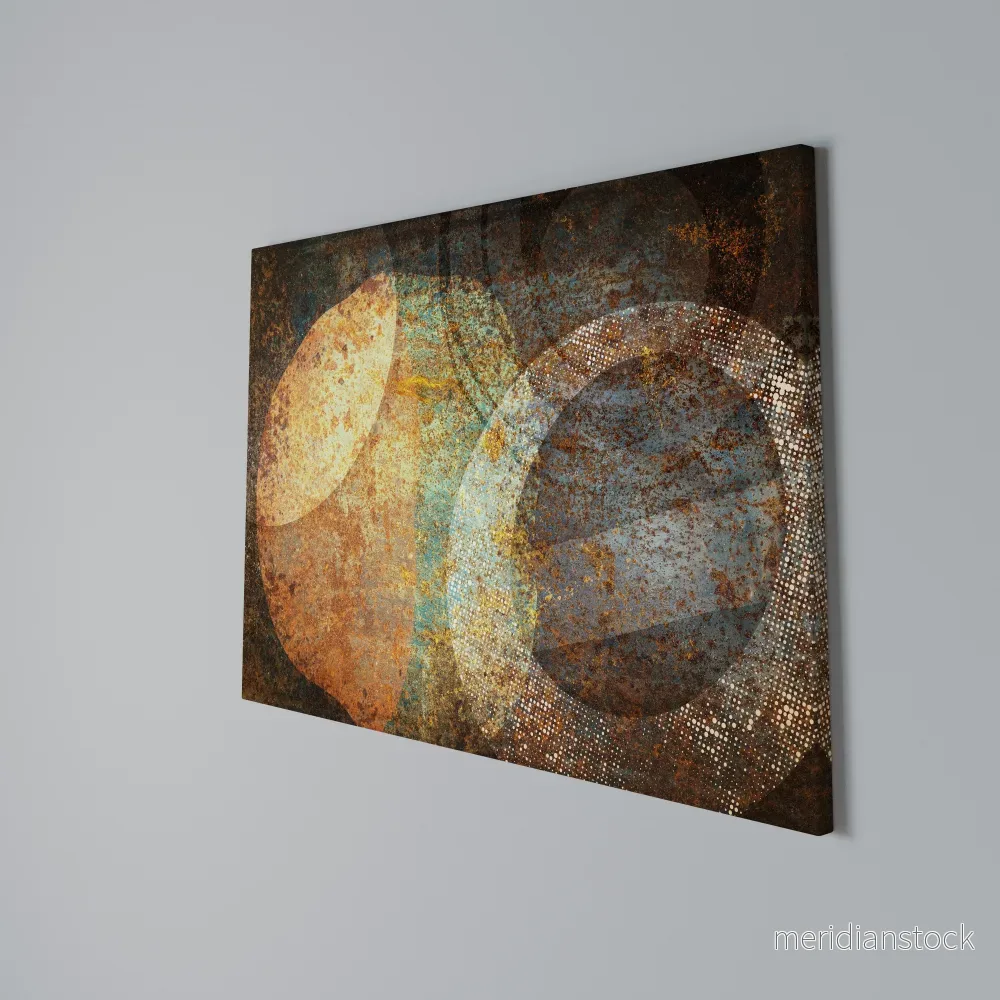 ANTIQUE AURA Horizontal Canvas Print - Bild 3