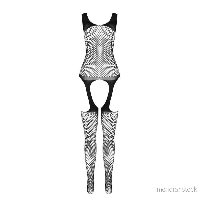PASSION - BS 104 BODYSTOCKING WHITE ONE SIZE - Bild 3