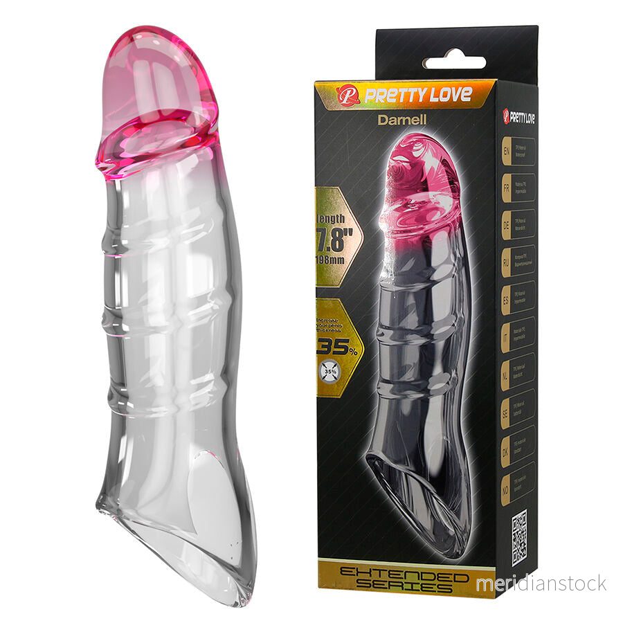 PRETTY LOVE - DARNELL TRANSPARENT EFFECT PENIS COVER