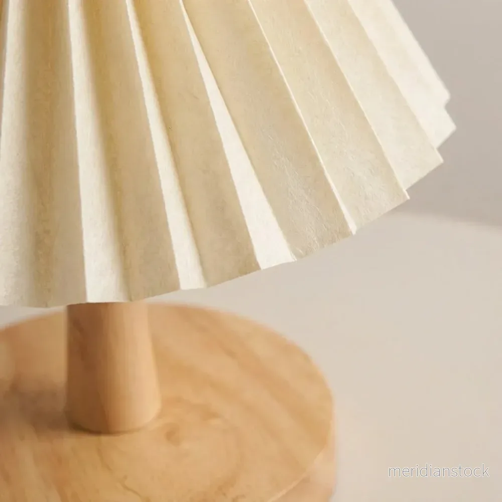 Vikbar plisserad bordslampa – Flarozi - Bild 3