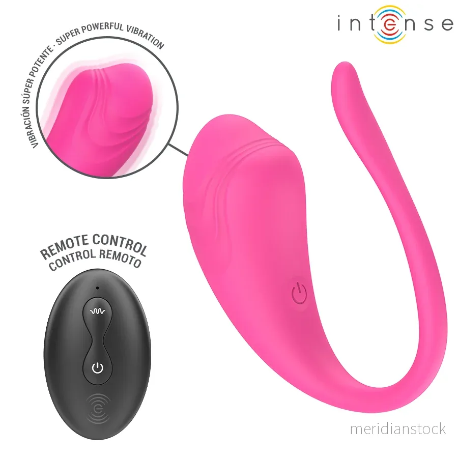 INTENSE - OLIVIA PINK VIBRATING EGG WITH REMOTE CONTROL - Bild 3