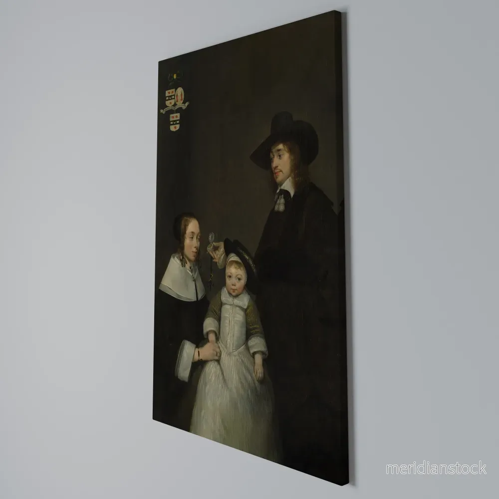 CHERISHED MOMENTS EMBRACED Vertical Canvas Print - Bild 3