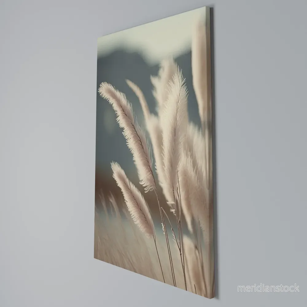 PAMPAS DREAMSCAPE Vertical Canvas Print - Bild 3