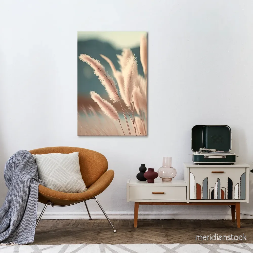 PAMPAS DREAMSCAPE Vertical Canvas Print - Bild 2