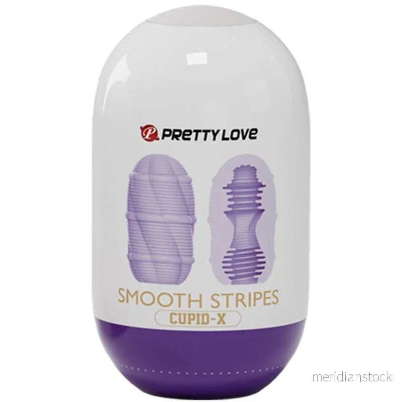 PRETTY LOVE - SMOOTH STRIPES CUPID MASTURBATOR EGG - Bild 3