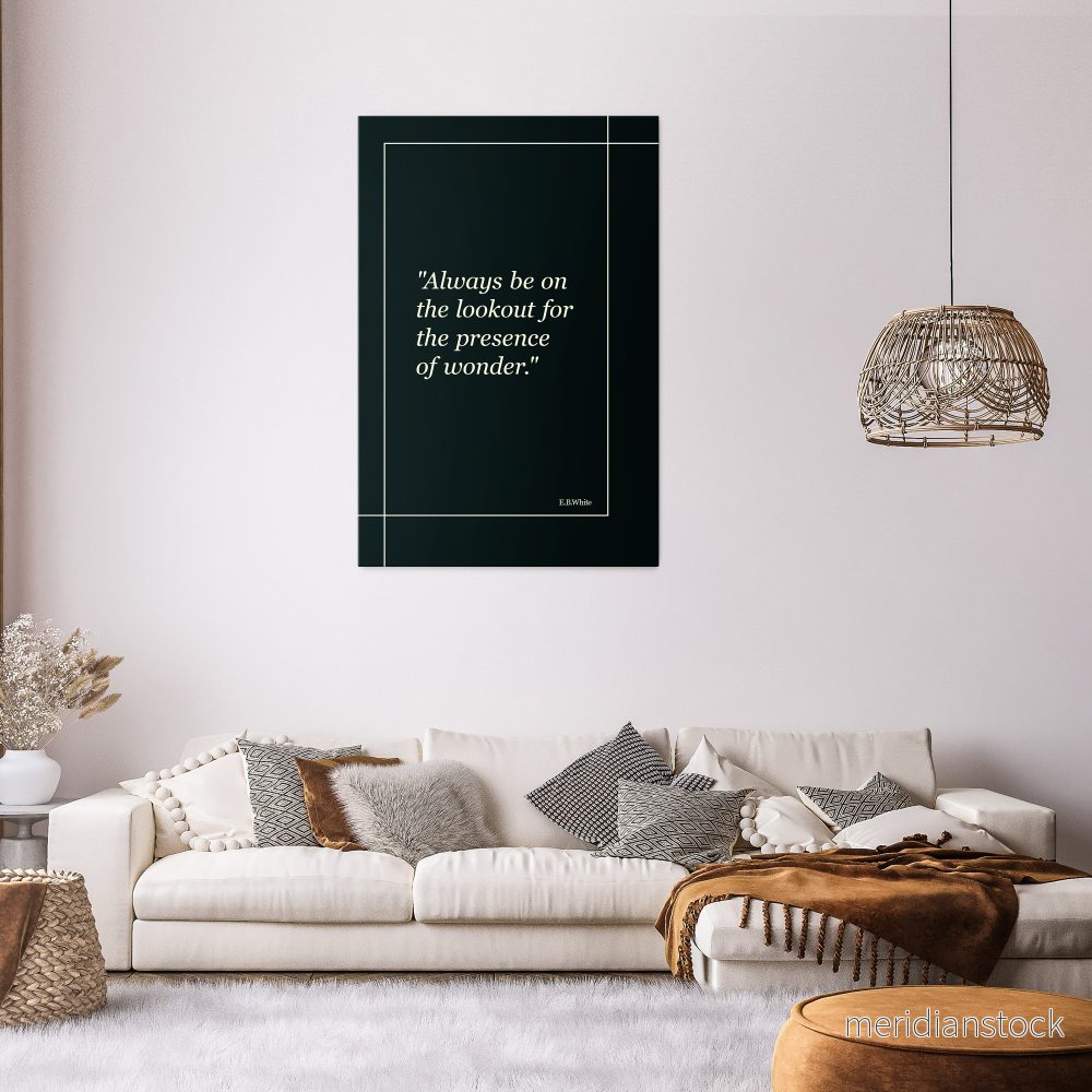 WONDERS UNVEILED Vertical Canvas Print