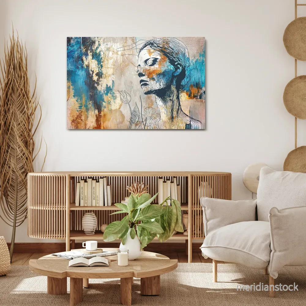 BREAK THE SILENCE Horizontal Canvas Print - Bild 2