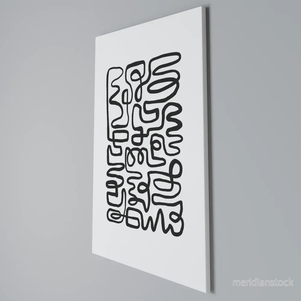 LOST IN THE ECHO Vertical Canvas Print - Bild 2