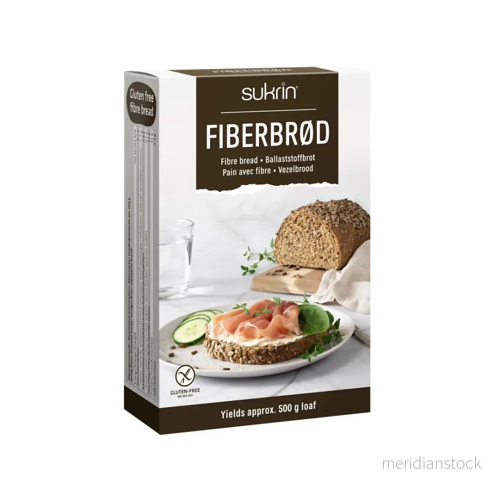 Glutenfritt Fiberbröd SUKRIN 250g Glutenfritt Fiberbröd SUKRIN 250g
