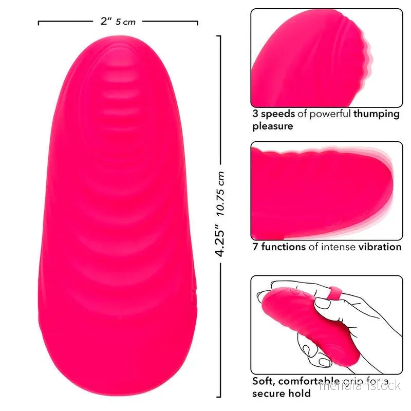CALEXOTICS - ENVY HANDHELD ROLLING BALL MASSAGER 7 VIBRATIONS PINK - Bild 3
