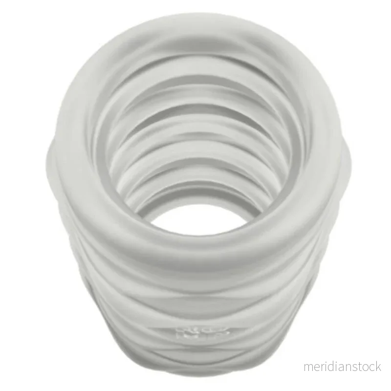 ROMP - MOSH TRANSPARENT MALE MASTURBATOR WITH 6 CM REVERSBLE SHEATH