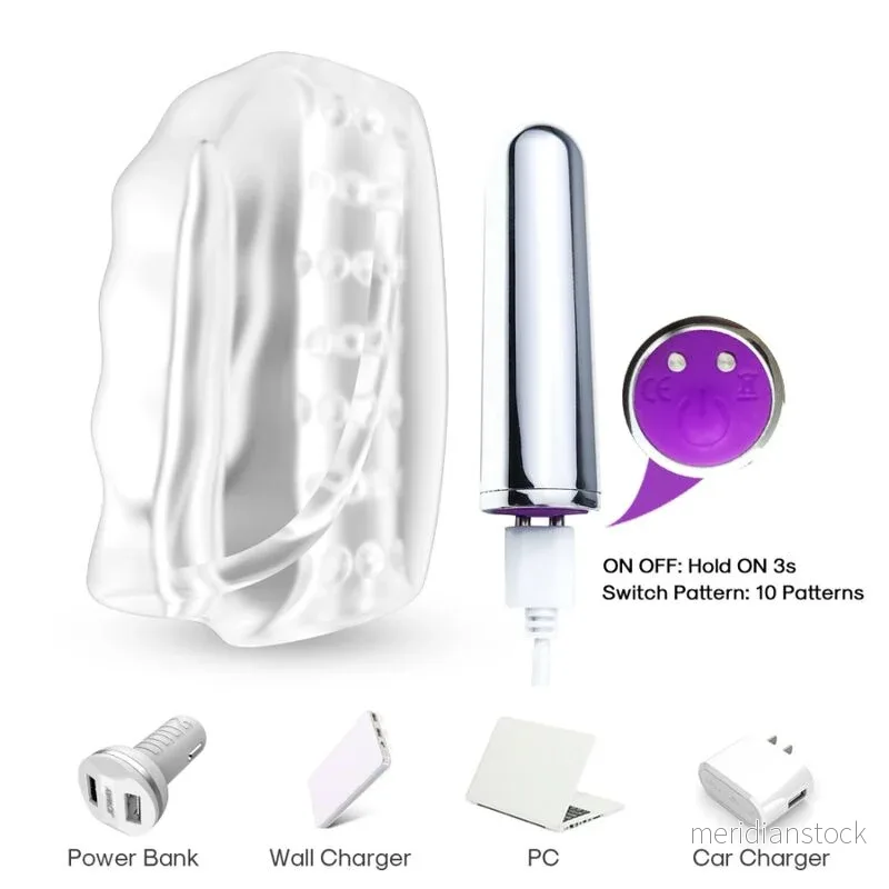 ARMONY - MASTER MASTURBATOR & VIBRATOR TRANSPARENTE - Bild 3