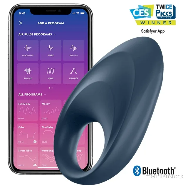 SATISFYER - MIGHTY ONE RING VIBRATOR APP - Bild 3