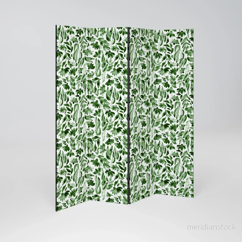 LEAFY LAYERS Rumsavdelare 4 paneler