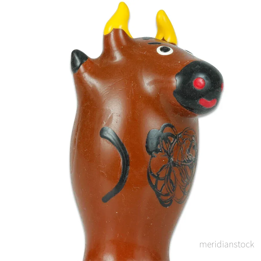 CONDOMERIE - HANDPAINTED NOVELTY CONDOMS BULL MODEL 1 - Bild 3