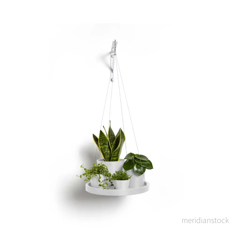 Krukfat hängbar 36cm vit