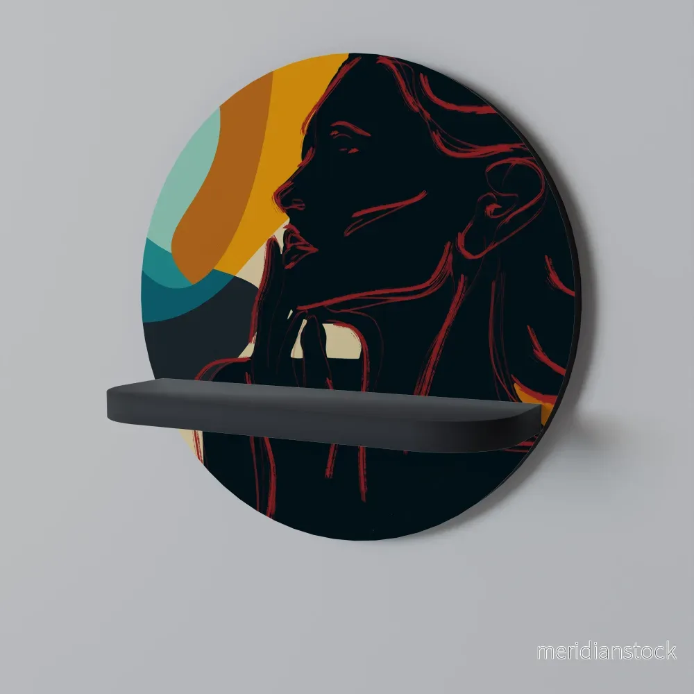 SILHOUETTE SONATA Dekorationshylla