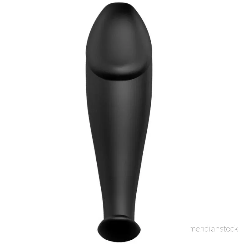 PRETTY LOVE - SILICONE ANAL PLUG PENIS FORM AND 12 VIBRATION MODES BLACK - Bild 2